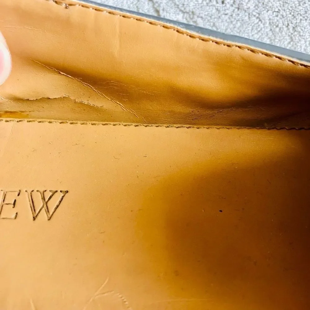 J. Crew Gray Cora Suede Leather Tassel Loafer